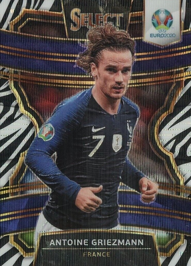 2020 Panini Select UEFA Euro Antoine Griezmann #55 Soccer Card