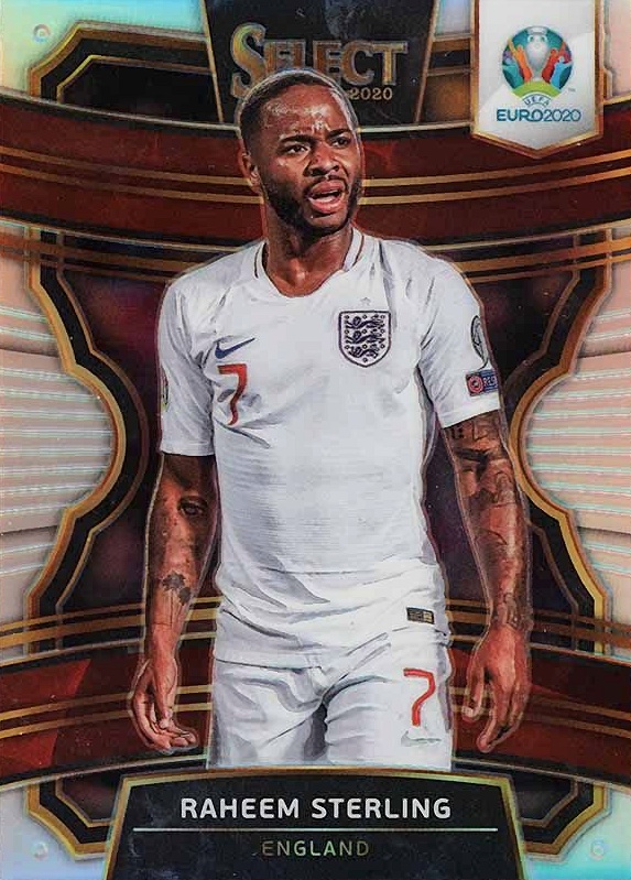 2020 Panini Select UEFA Euro Raheem Sterling #82 Soccer Card