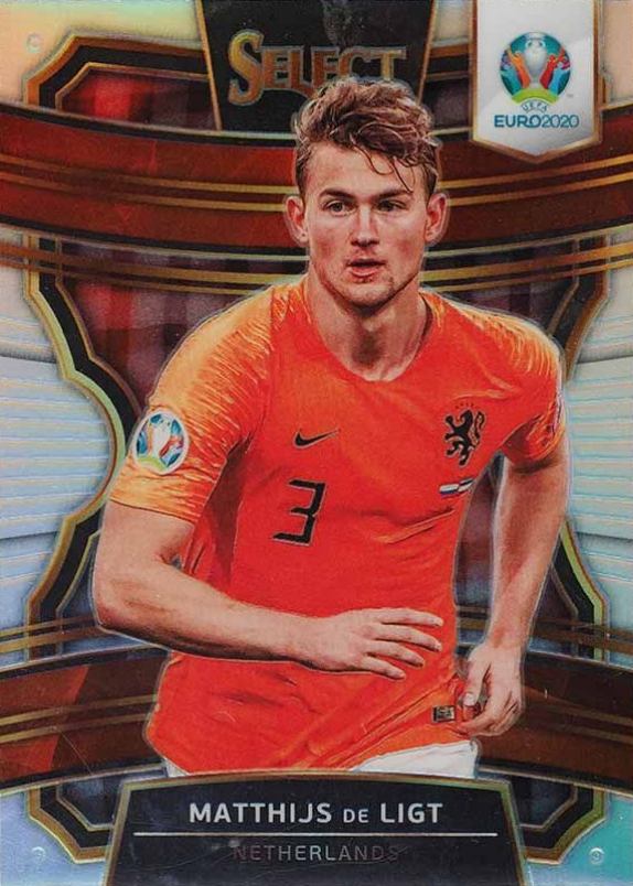 2020 Panini Select UEFA Euro Matthijs de Ligt #86 Soccer Card