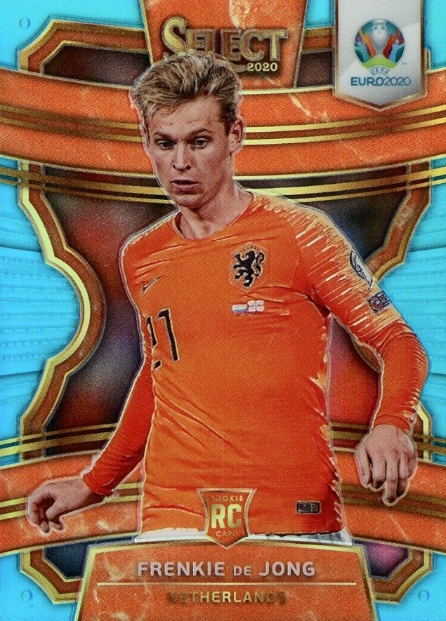 2020 Panini Select UEFA Euro Frenkie de Jong #91 Soccer Card