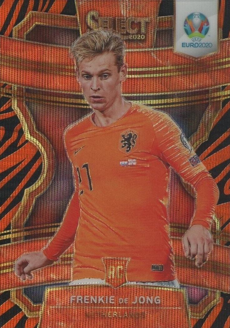 2020 Panini Select UEFA Euro Frenkie de Jong #91 Soccer Card