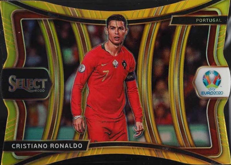 2020 Panini Select UEFA Euro Cristiano Ronaldo #136 Soccer Card