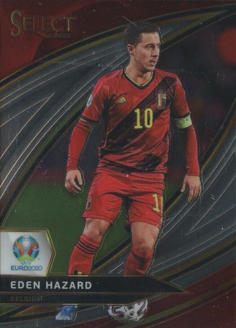 2020 Panini Select UEFA Euro Eden Hazard #178 Soccer Card