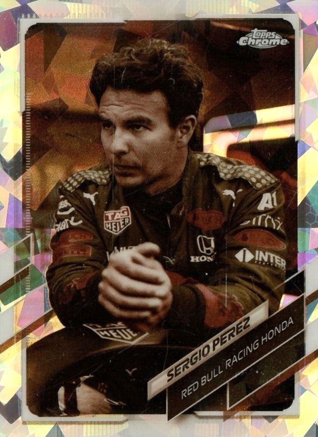 2021  Topps Chrome Formula 1 Sapphire Edition Sergio Perez #4 Other Sports Card