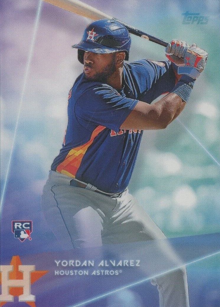 2020 Topps X Steve Aoki Yordan Alvarez #70 Baseball Card