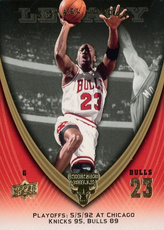 2008 Upper Deck Jordan Legacy  Michael Jordan #1004 Basketball Card