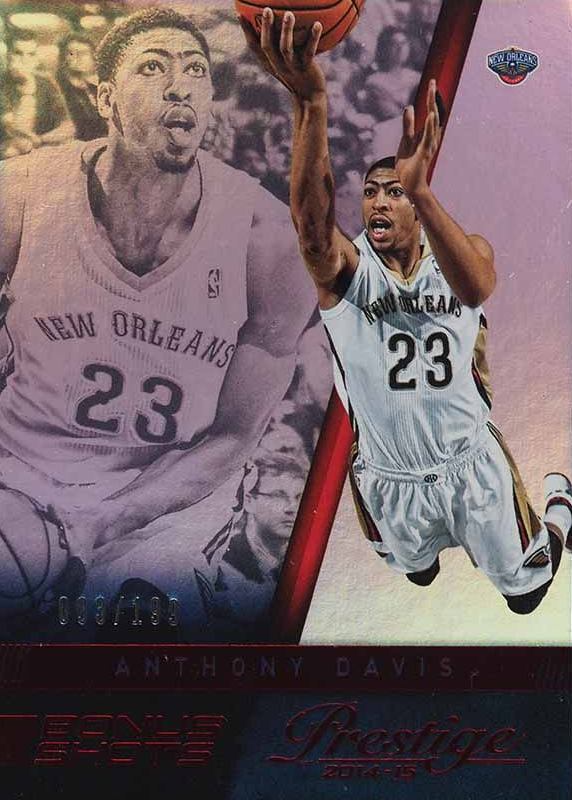 2014 Panini Prestige Anthony Davis #114 Basketball Card