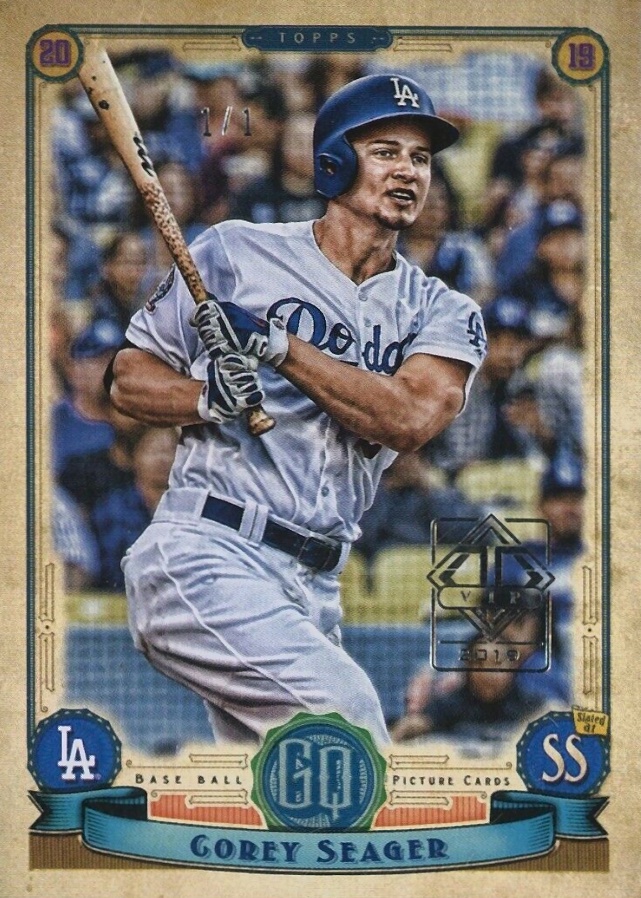 2019 Topps Transcendent VIP Party Corey Seager #174 Baseball Card