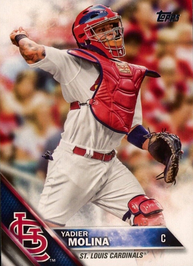 2016 Topps Yadier Molina #134 Baseball Card