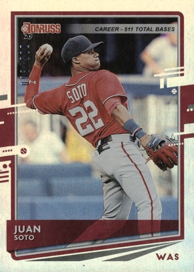 2020 Panini Donruss Juan Soto #162 Baseball Card