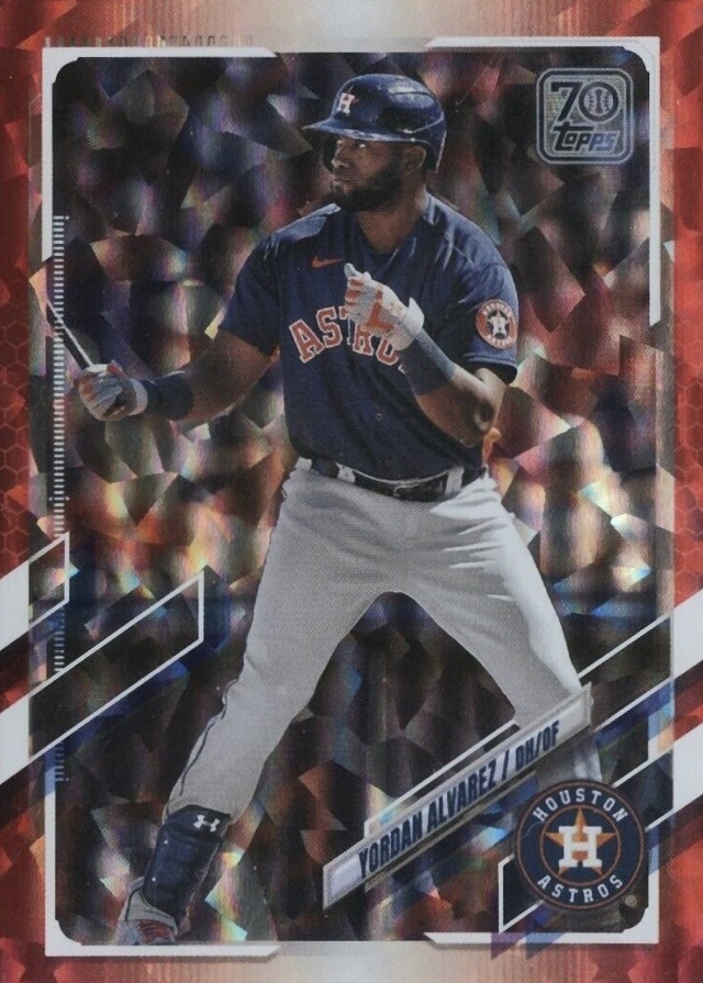 2021 Topps Yordan Alvarez #300 Baseball Card