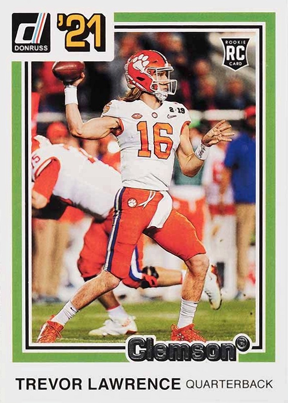 2021 Panini Chronicles Draft Picks Trevor Lawrence #32 Football Card