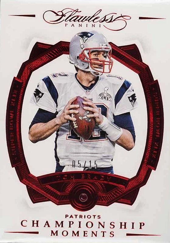 2016 Panini Flawless  Tom Brady #138 Football Card