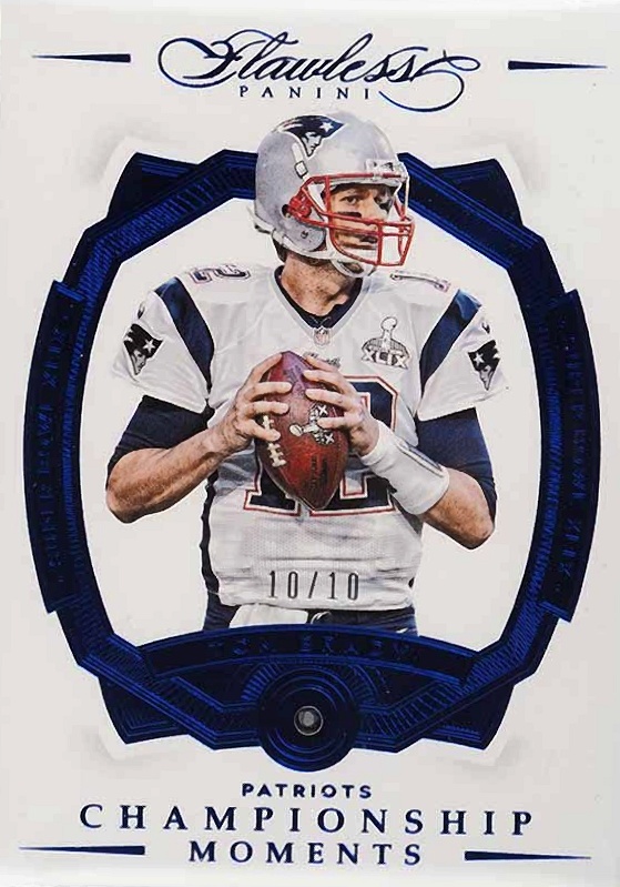 2016 Panini Flawless  Tom Brady #138 Football Card