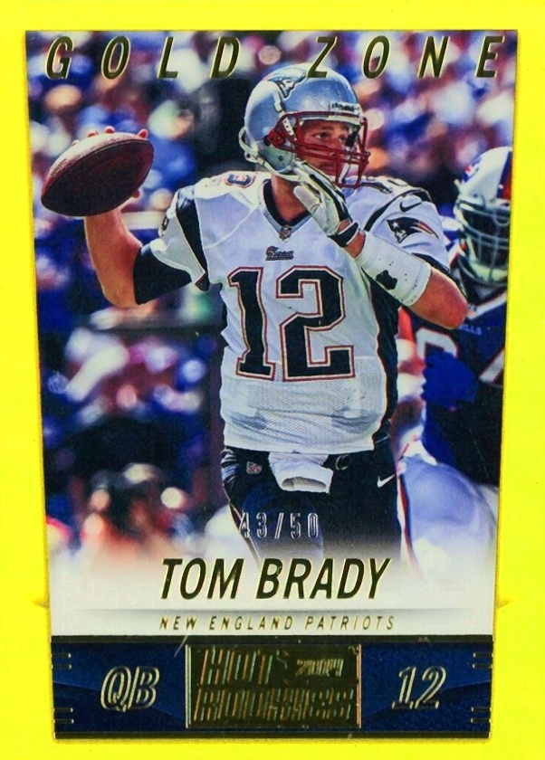 2014 Panini Score Tom Brady #128 Football Card