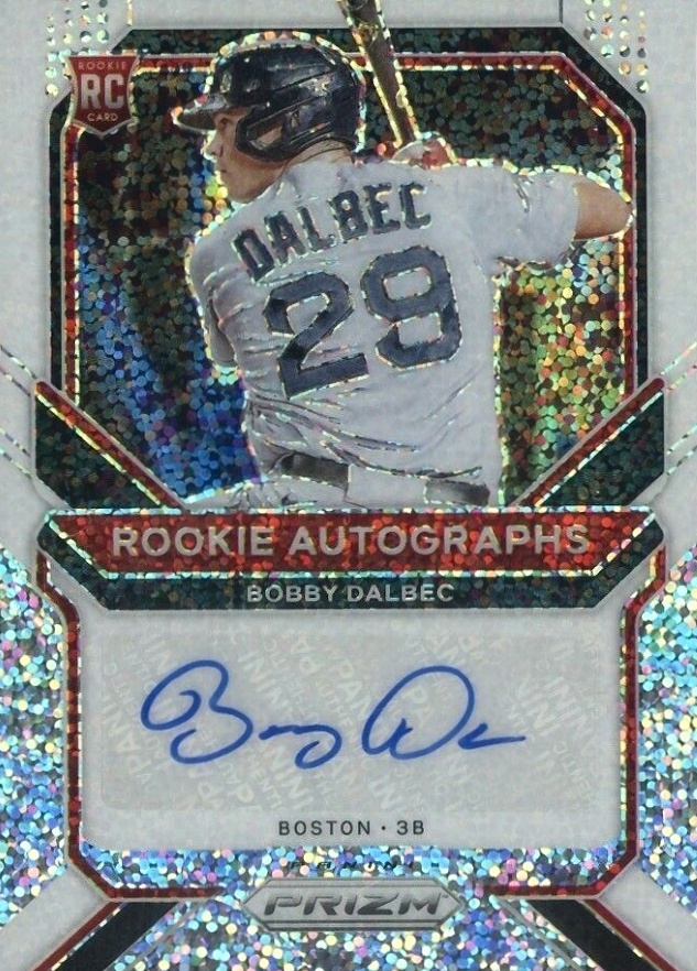 2021 Panini Prizm Rookie Autographs Bobby Dalbec #RABD Baseball Card