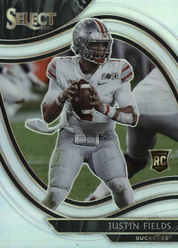 2021 Panini Chronicles Draft Picks Justin Fields #259 Football Card