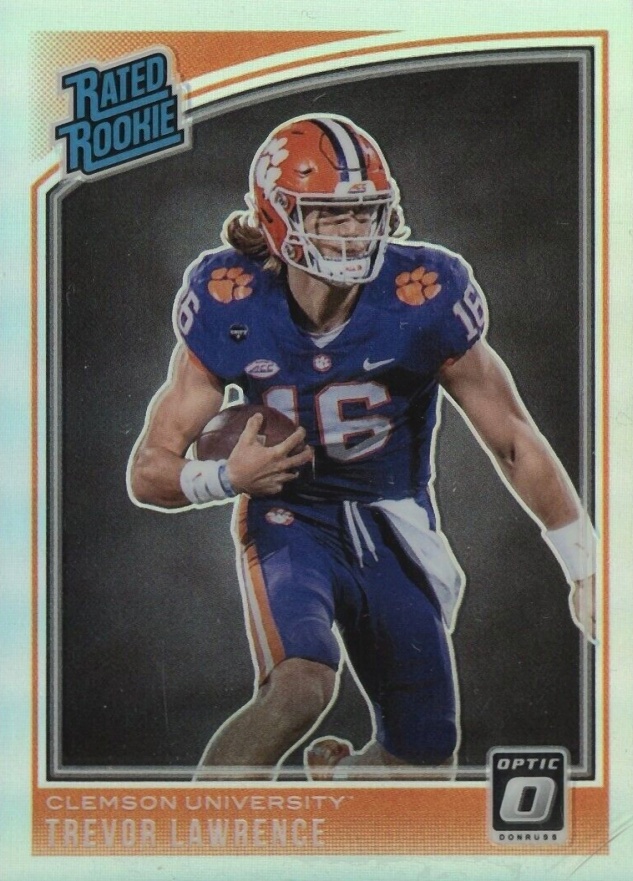 2021 Panini Chronicles Draft Picks Trevor Lawrence #201 Football Card