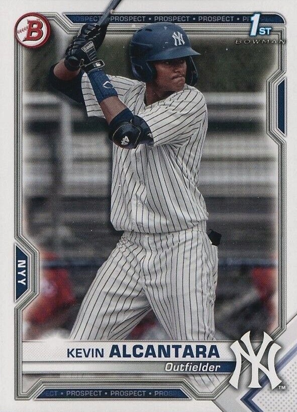 2021 Bowman Paper Prospects Kevin Alcantara #BP97 Baseball Card