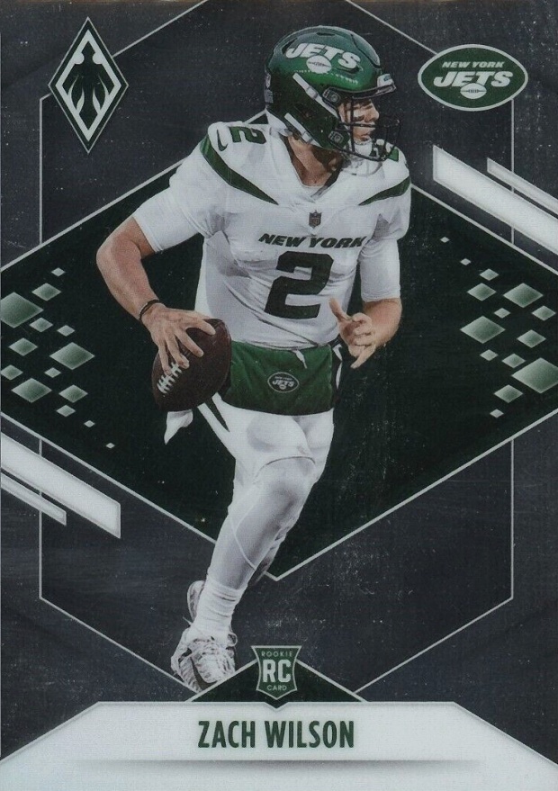 2021 Panini Phoenix Zach Wilson #102 Football Card