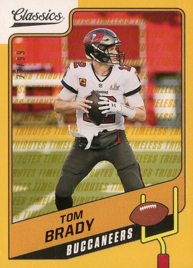 2021 Panini Classics Tom Brady #22 Football Card