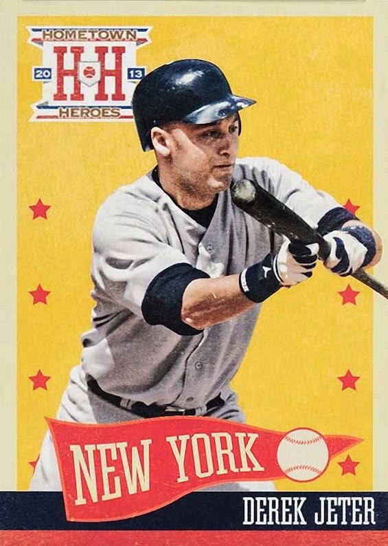 2013 Panini Hometown Heroes Derek Jeter #92 Baseball Card