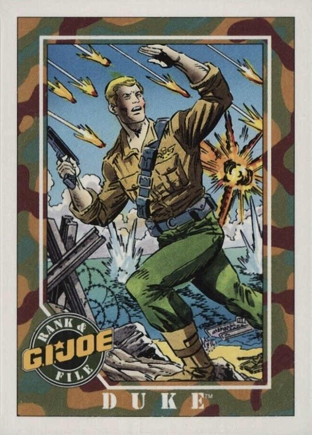 1991 Impel G.I. Joe Series 1 Duke #22 Non-Sports Card