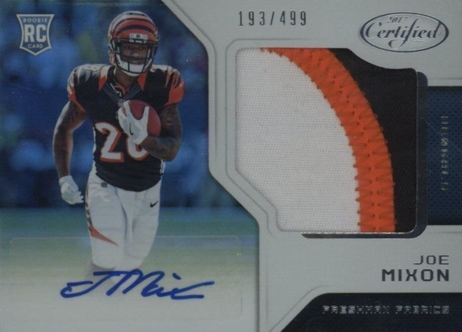 2017 Panini Certified Joe Mixon #214 Football Card