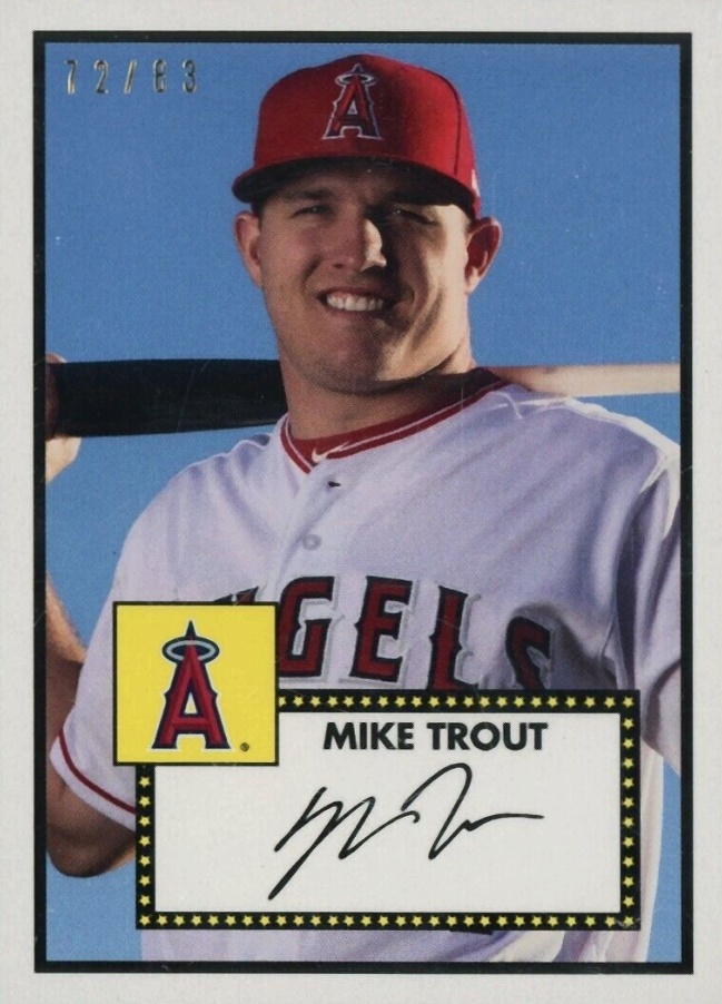 2019 Topps Transcendent VIP Party Mike Trout Through the Years Mike Trout #1952 Baseball Card