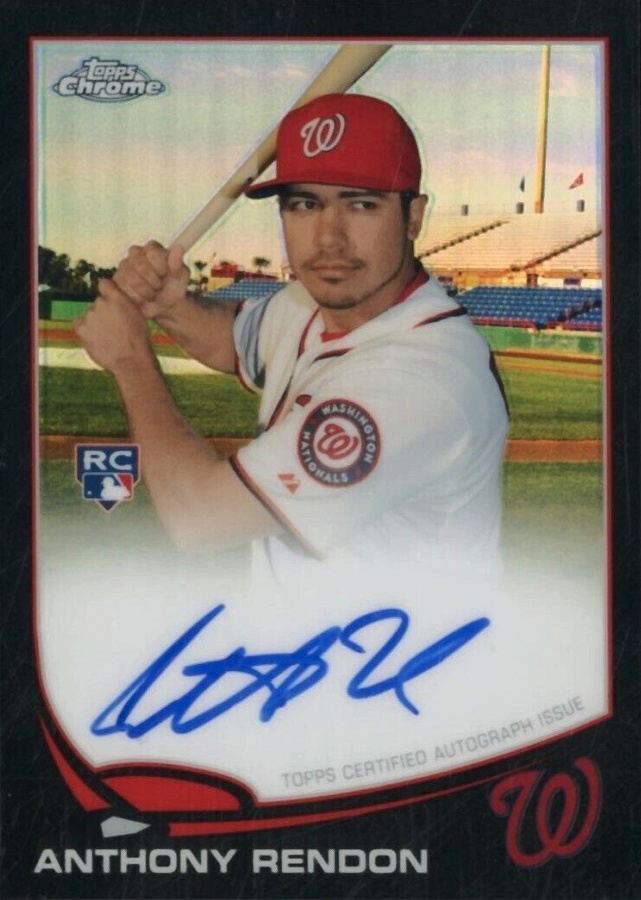 2013 Topps Chrome Anthony Rendon #128 Baseball Card