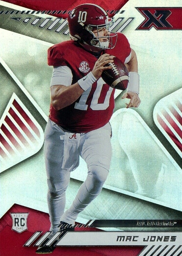 2021 Panini Chronicles Draft Picks Mac Jones #187 Football Card