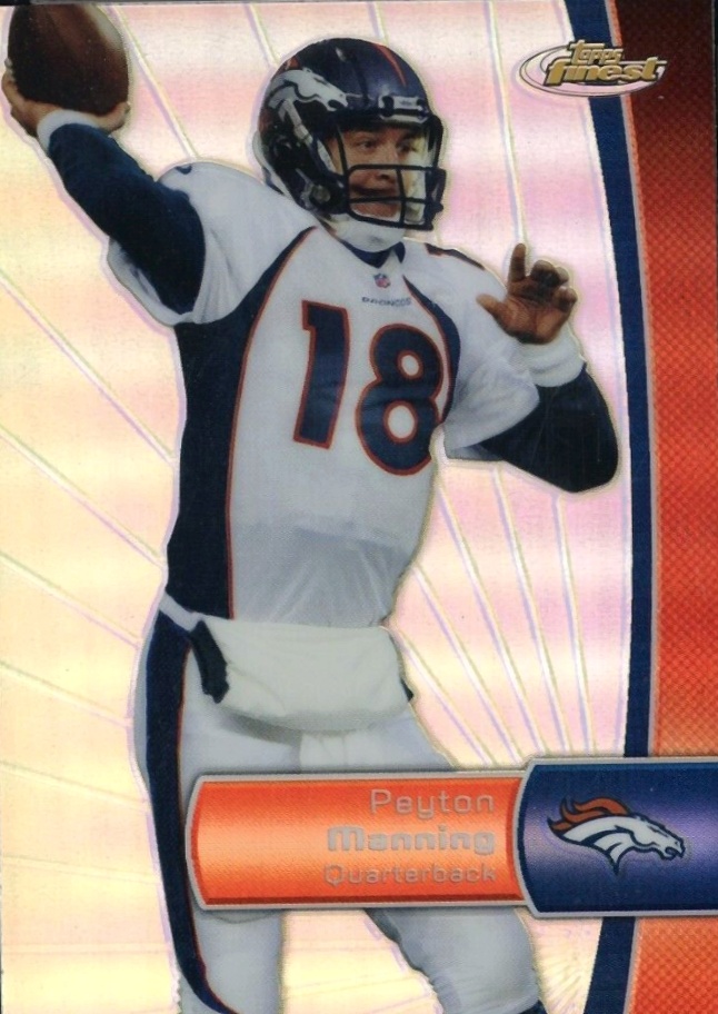 2012 Finest Peyton Manning #60 Football Card