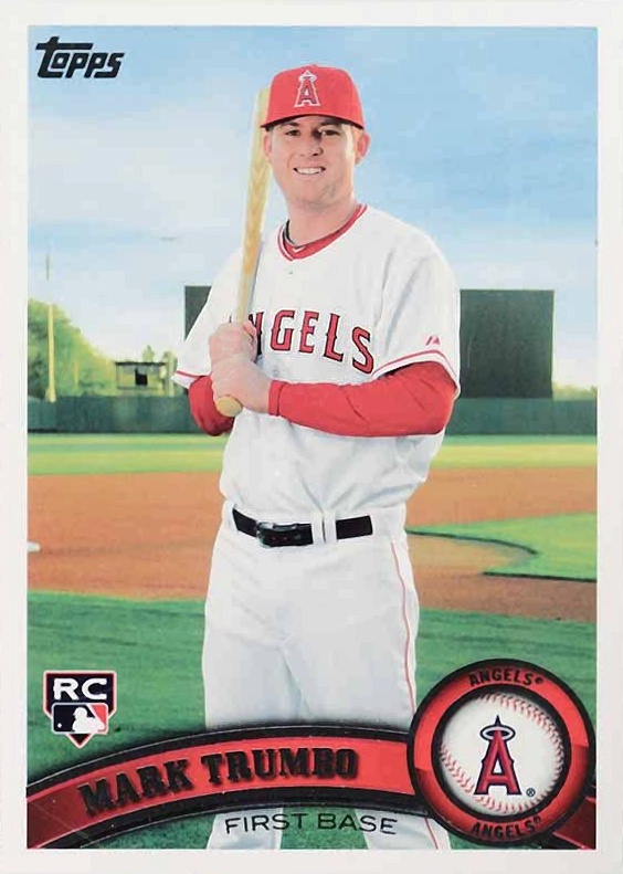 2011 Topps Mark Trumbo #57 Baseball Card