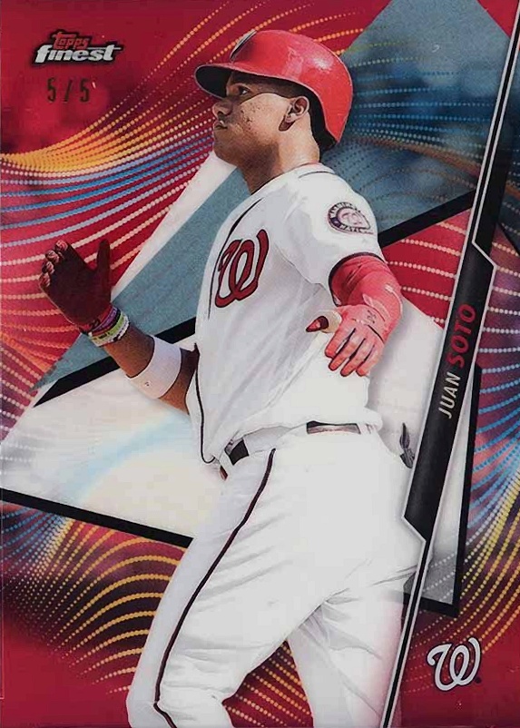 2020 Finest Juan Soto #14 Baseball Card