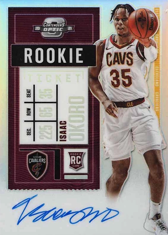 2020 Panini Contenders Optic Isaac Okoro #102 Basketball Card