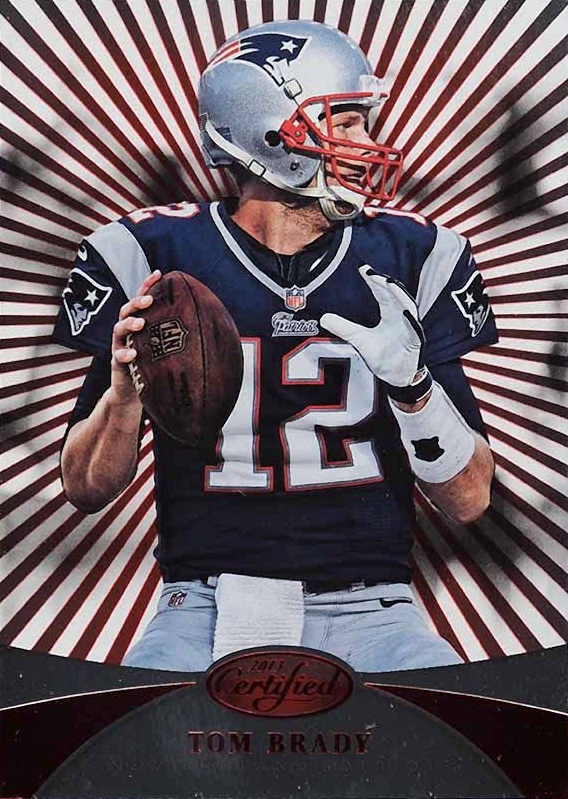 2013 Panini Certified Tom Brady #47 Football Card