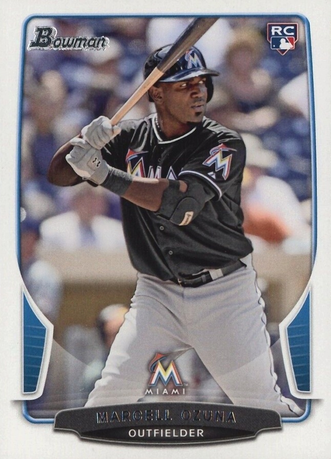 2013 Bowman Draft Picks & Prospects Rookies  Marcell Ozuna #17 Baseball Card