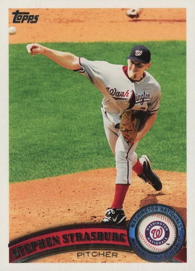 2011 Topps Stephen Strasburg #10 Baseball Card