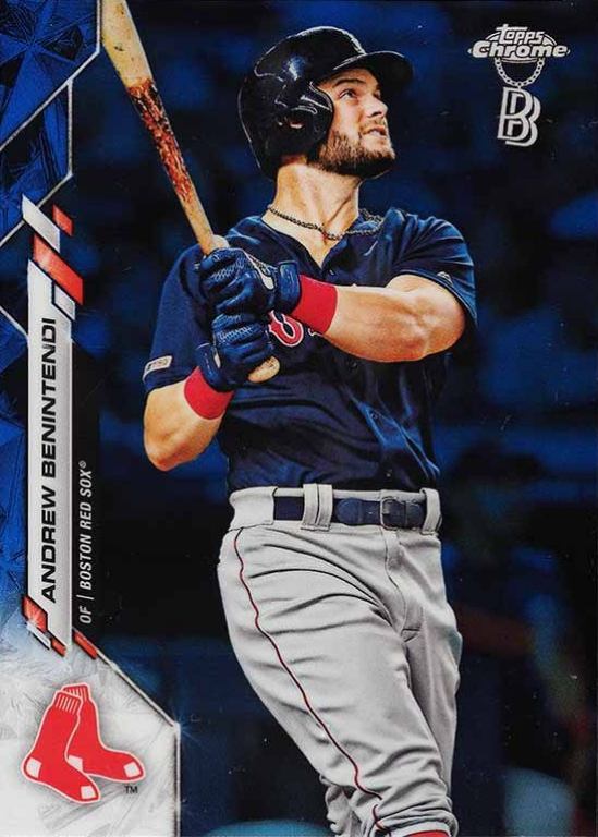 2020 Ben Baller Chrome Andrew Benintendi #57 Baseball Card