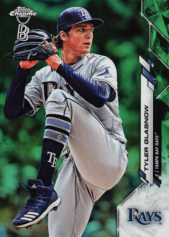 2020 Ben Baller Chrome Tyler Glasnow #118 Baseball Card