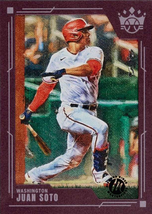 2022 Panini Diamond Kings Juan Soto #124 Baseball Card