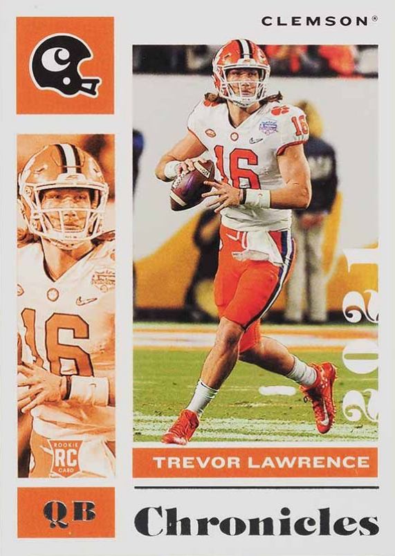 2021 Panini Chronicles Draft Picks Trevor Lawrence #1 Football Card