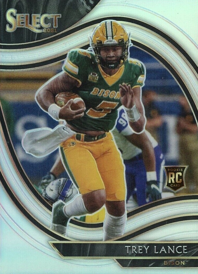 2021 Panini Chronicles Draft Picks Trey Lance #260 Football Card