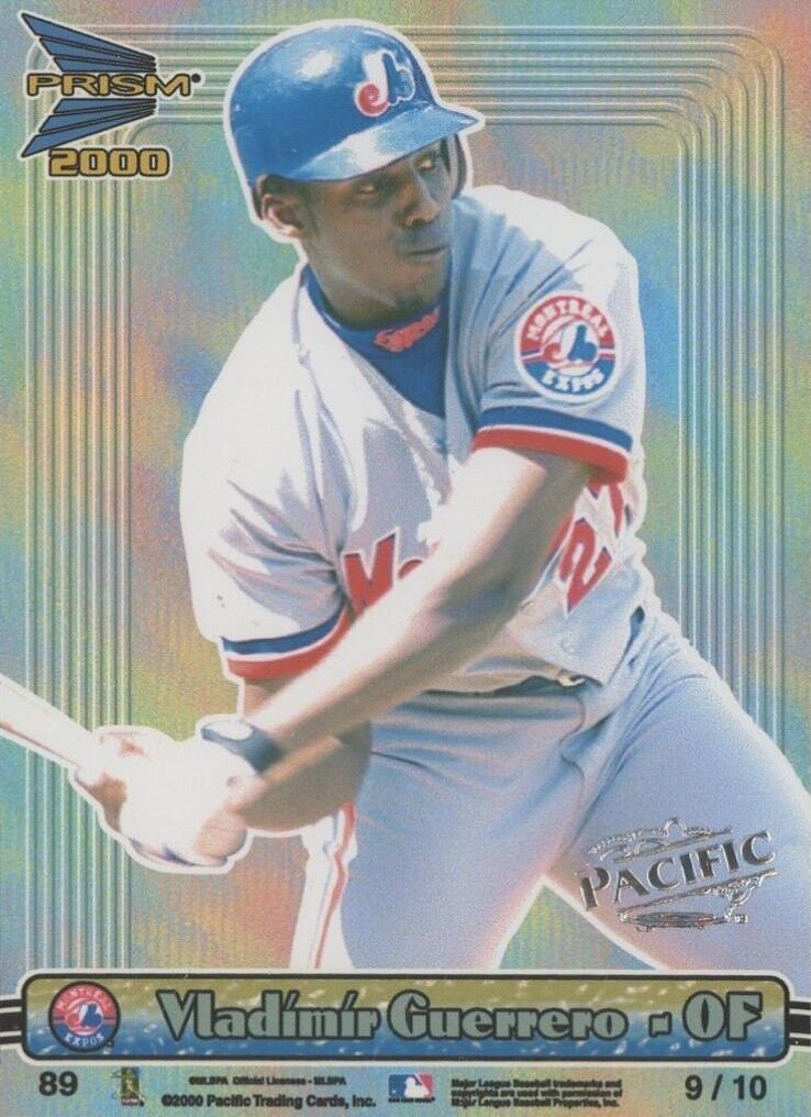 2000 Pacific Prism Vladimir Guerrero #89 Baseball Card