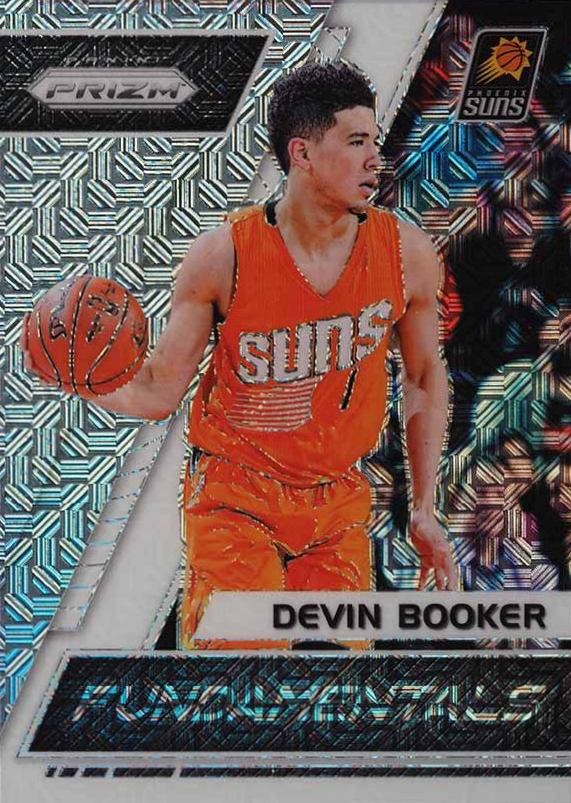 2017 Panini Prizm Fundamentals Devin Booker #14 Basketball Card