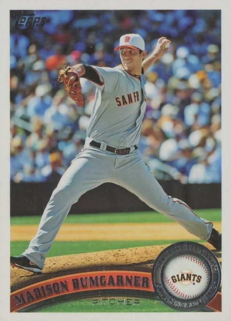 2011 Topps Madison Bumgarner #555 Baseball Card