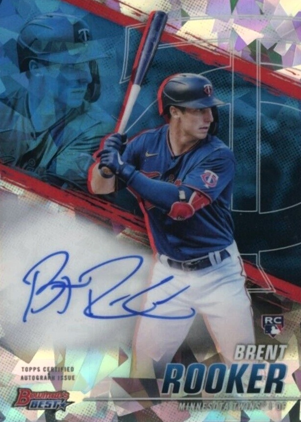 2021 Bowman's Best of 2021 Autographs Brent Rooker #B21BR Baseball Card