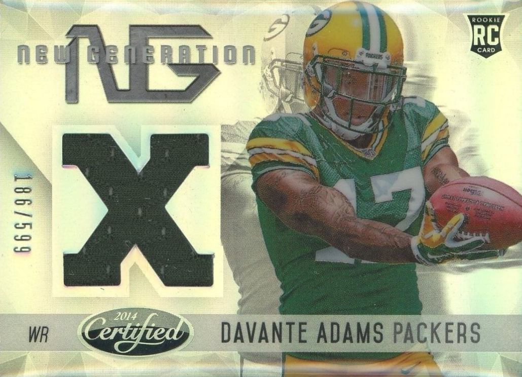 2014 Panini Certified New Generation Davante Adams #NG-DV Football Card