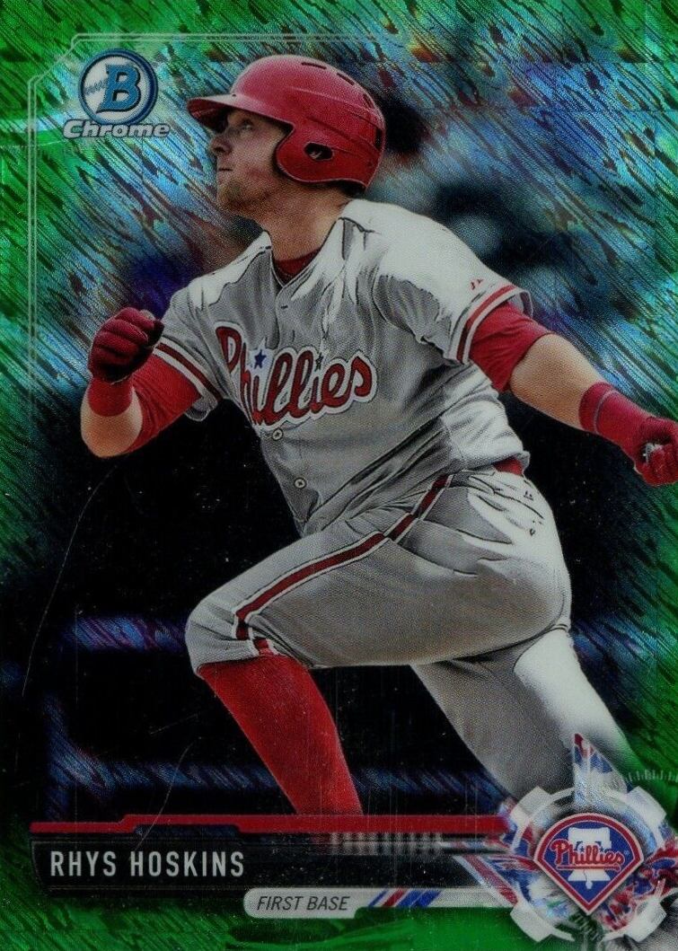 2017 Bowman Prospects Rhys Hoskins #BCP117 Baseball Card