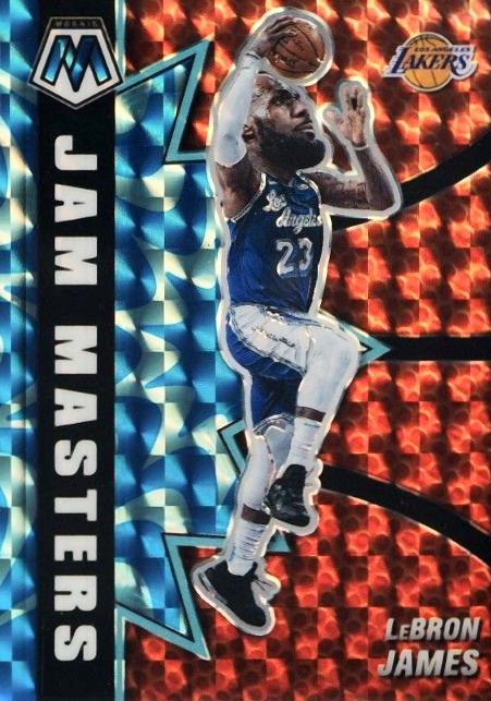 2020 Panini Mosaic Jam Masters LeBron James #10 Basketball Card